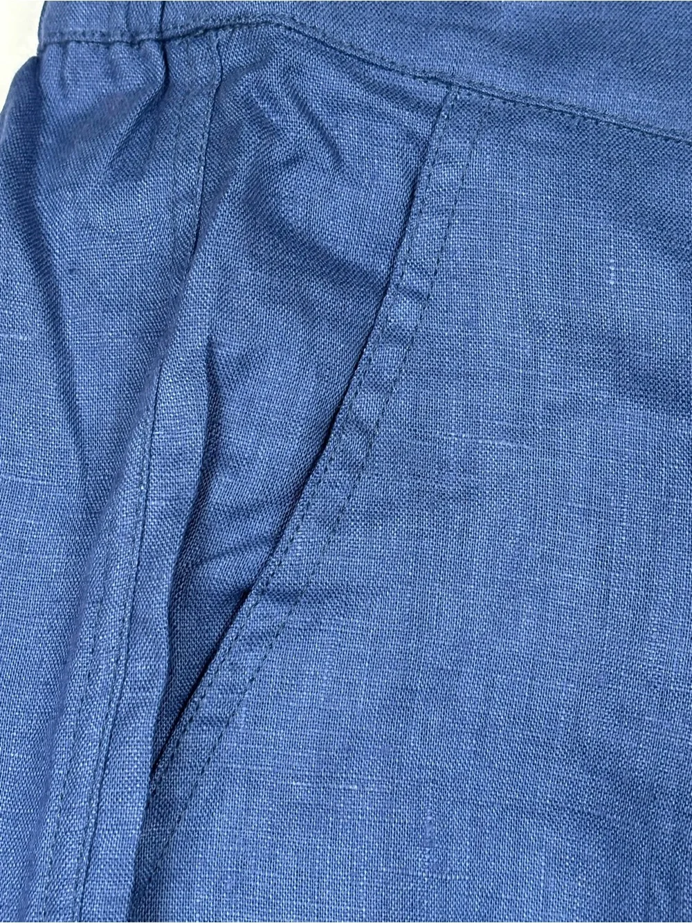 NWT Lintico women’s XL  Blue Cargo Pants - Classic lightweight Style